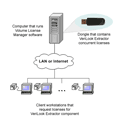 VeriLook Extractor Concurrent Licenses Chart