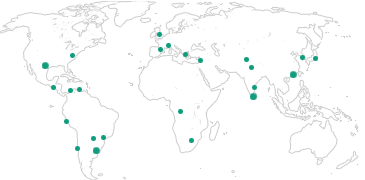 Neurotechnology Distributors Map