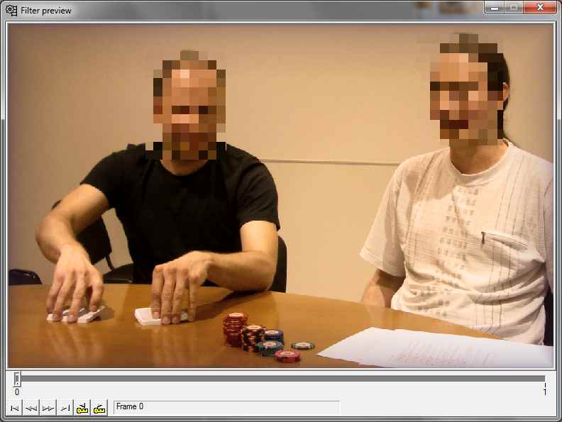 Screenshot for NVeiler Video Filter Trial 1.0