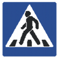 Pesčiųjų perėjos ženklas