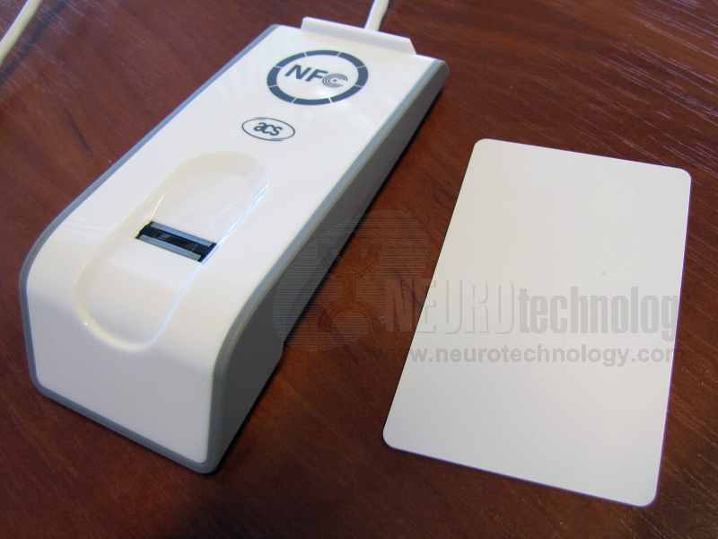ACS AET62 NFC Reader with Fingerprint Sensor