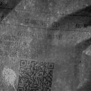 Evidence Collector 300M capturing evidence from a payment receipt