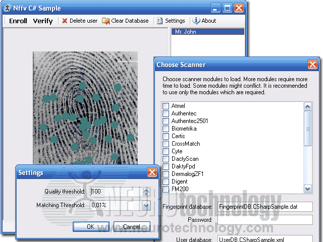 Free Fingerprint Verification SDK 1.0.0.2 full