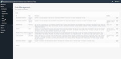 MegaMatcher ABIS Management Service screenshot - role management