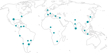 Neurotechnology Distributors Map