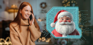 AI-based Santa graphics