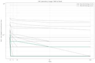 Neurotechnology algorithms performance in NIST ELFT, FBI Laboratory dataset